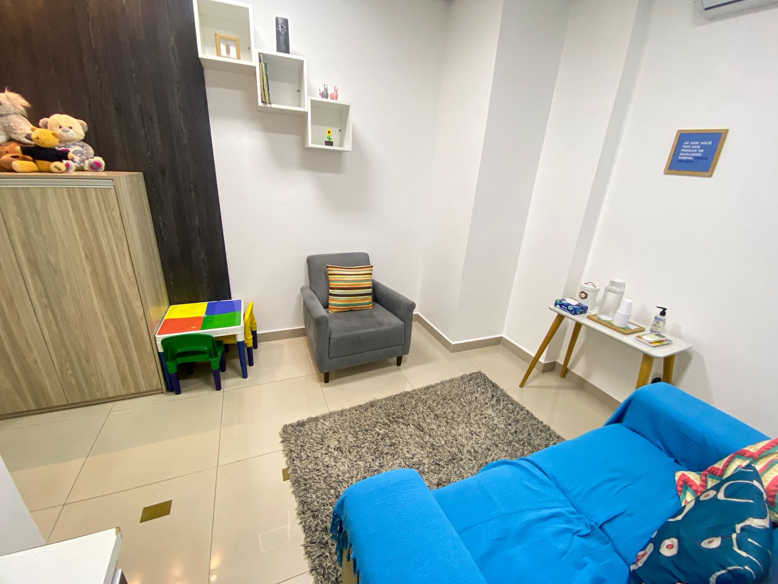 Consultório – ambiente acolhedor